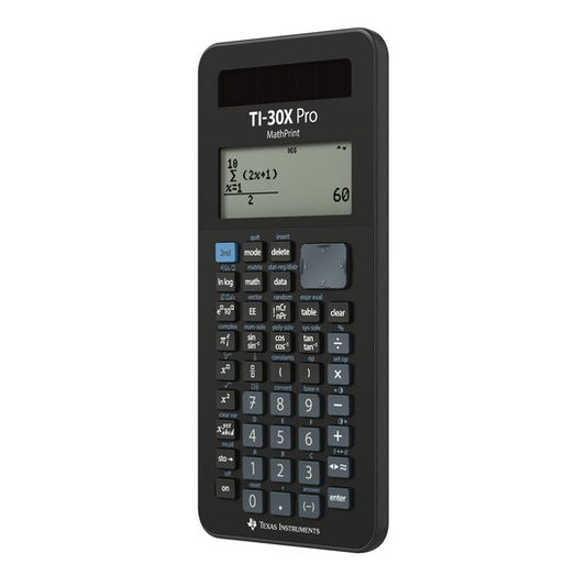 Texas Instruments TI-30X Pro MathPrint CAS Wetenschappelijke Rekenmachine - Zwart — Zeer goed