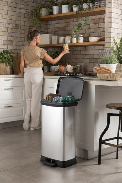 Curver Decobin Prullenbak 50L — nieuw