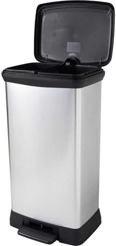 Curver Decobin Duo Prullenbak - 23L+23L — nieuw