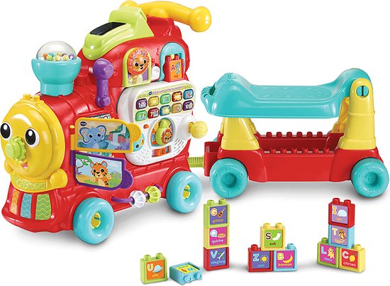 VTech Baby Rijd & Leer Letterlocomotief — zo goed als nieuw