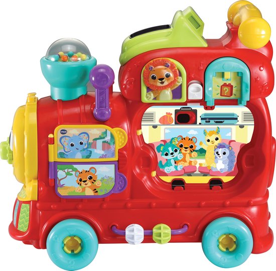 VTech Baby Rijd & Leer Letterlocomotief — zo goed als nieuw