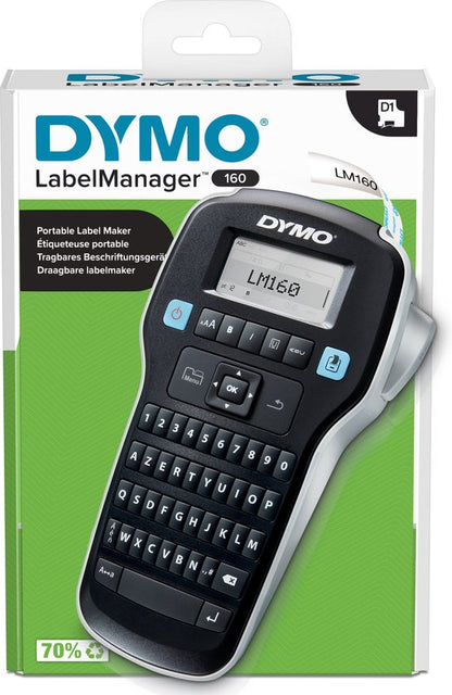 DYMO LabelManager 160-labelmaker — gebruikt