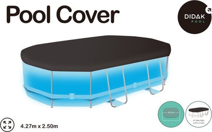 Didak Pool Zwembadcover Ovaal - 4,27 m — zo goed als nieuw