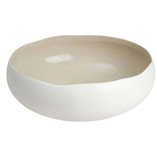 OSLO LINEN Grote kom wit