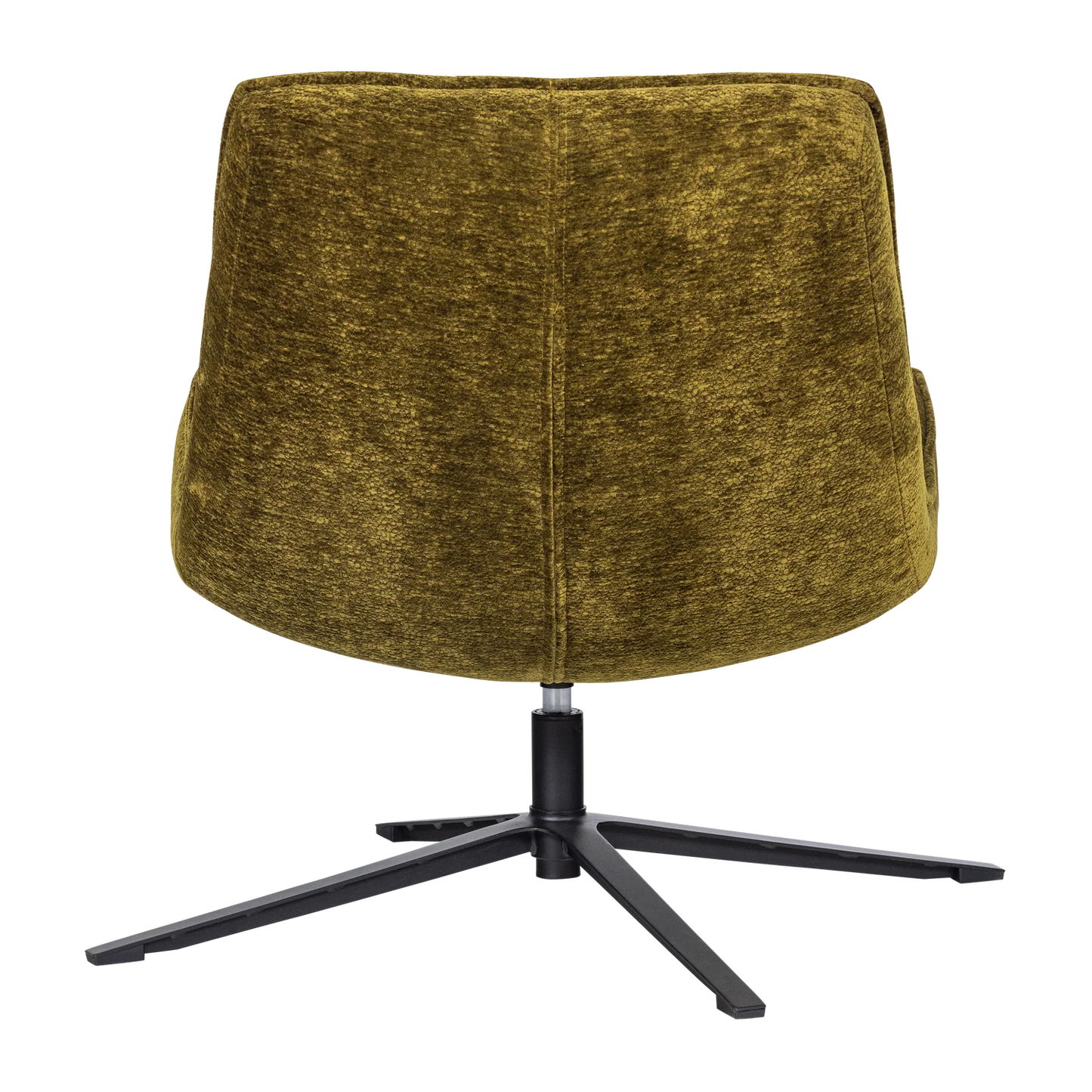 WOOOD Maudi Draaifauteuil Chenille Groen — nieuw