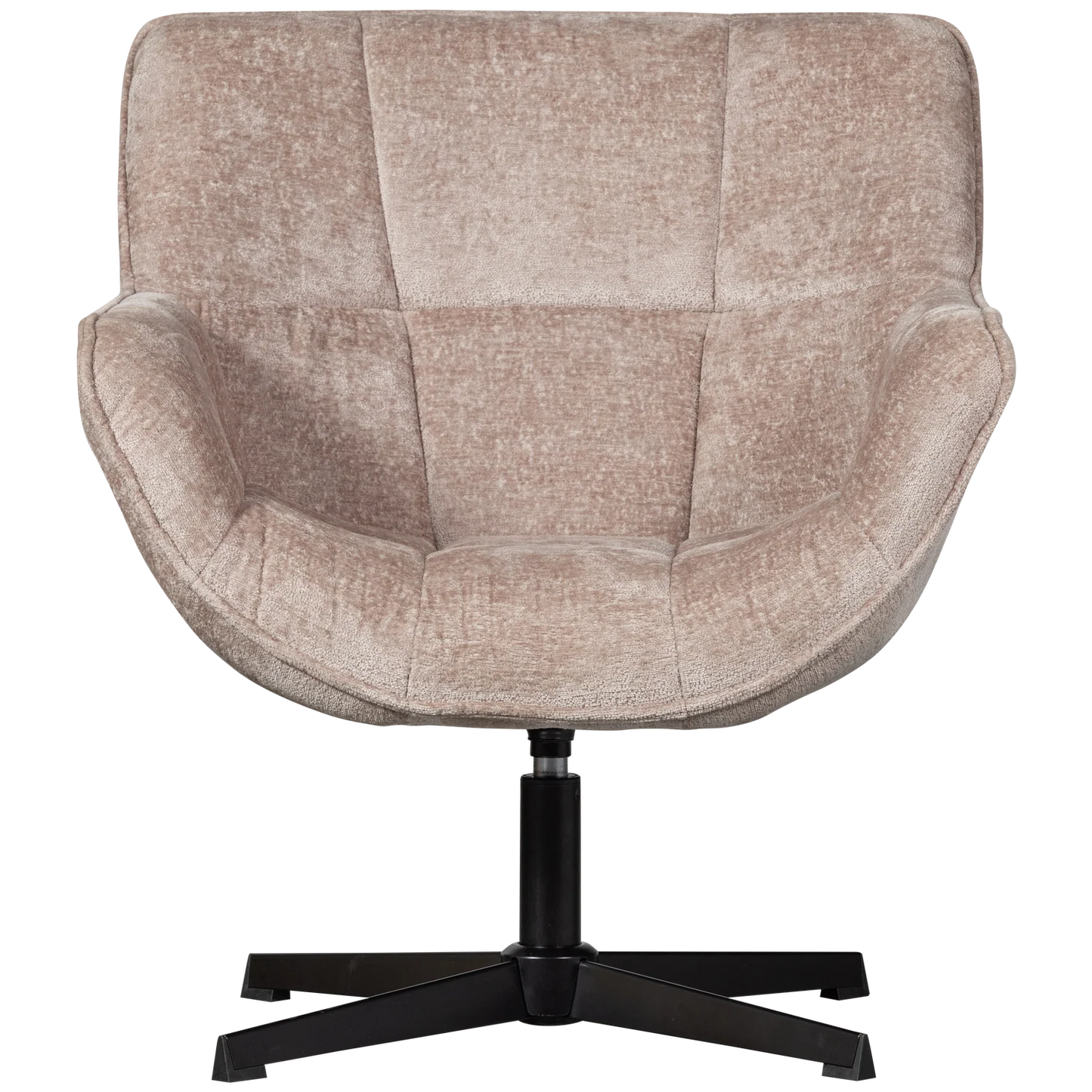 WOOOD Wibo Draaifauteuil Chenille — zo goed als nieuw
