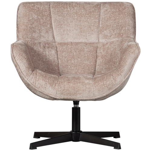 WOOOD Wibo Draaifauteuil Chenille — zo goed als nieuw