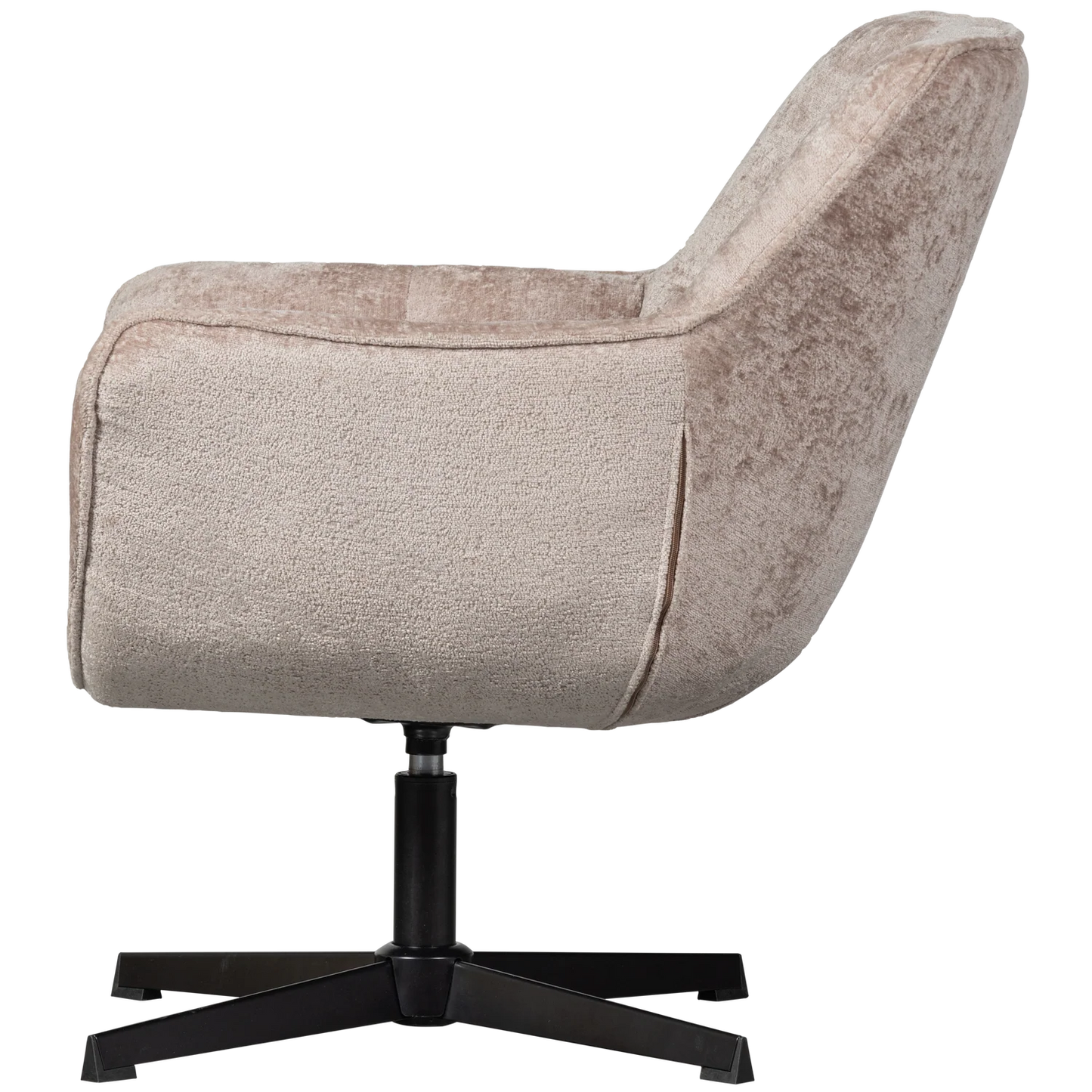 WOOOD Wibo Draaifauteuil Chenille — zo goed als nieuw