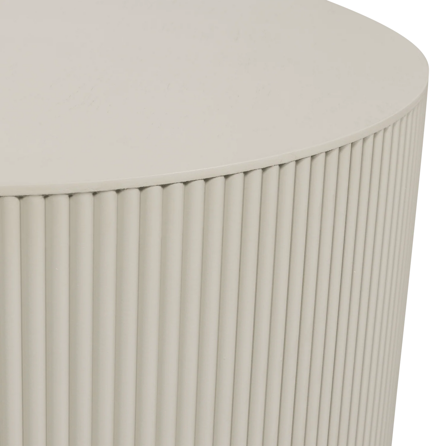 WOOOD Sanne Bijzettafel MDF rond — gebruikt
