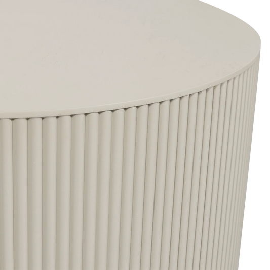 WOOOD Sanne Bijzettafel MDF rond — gebruikt