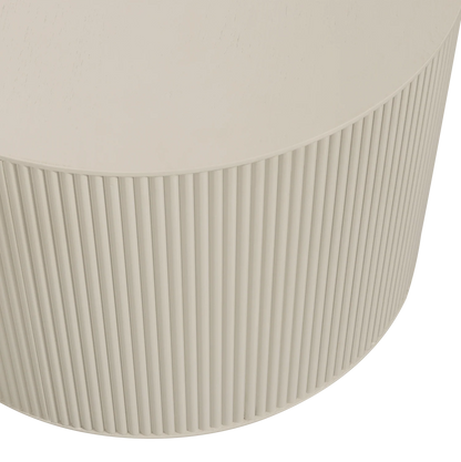 WOOOD Sanne Bijzettafel MDF rond — gebruikt