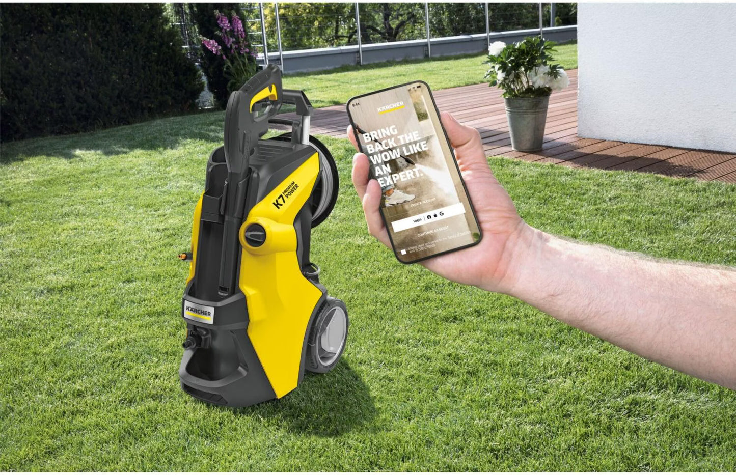 Kärcher K7 Premium Power Flex — zo goed als nieuw