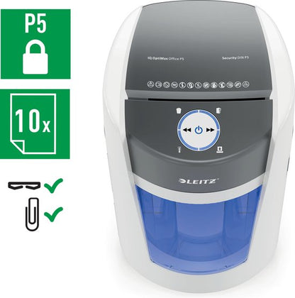 Leitz IQ OptiMax Office 550 Papierversnipperaar — nieuw