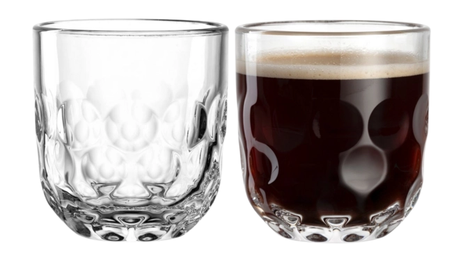 Leonardo GOCCE 1 Koffieglas set/2 — nieuw
