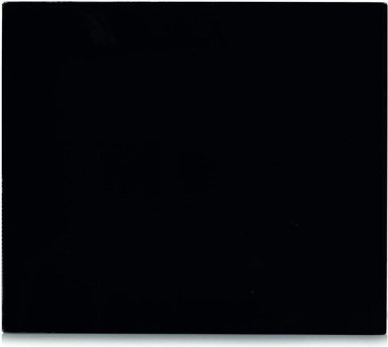 Zeller Herdabdeckplatte Glas 50 x 56 cm Zwart — Zeer goed