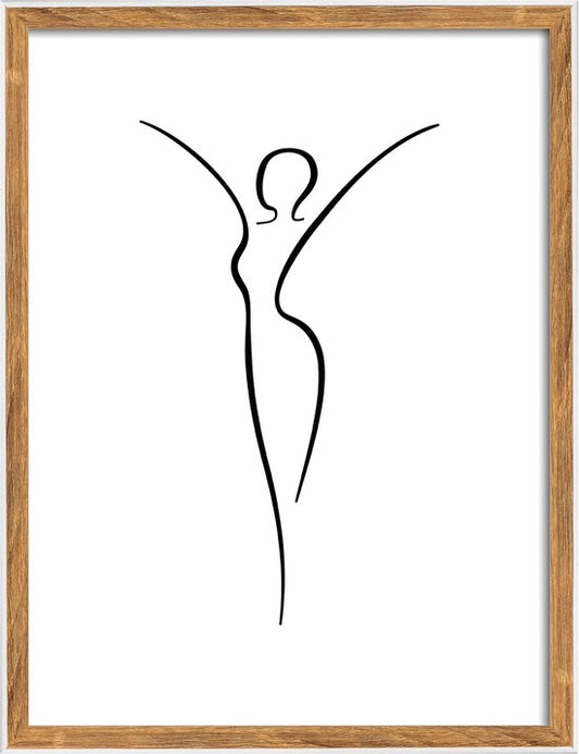 Walther Silhouette Houten lijst 30x40 cm — zo goed als nieuw