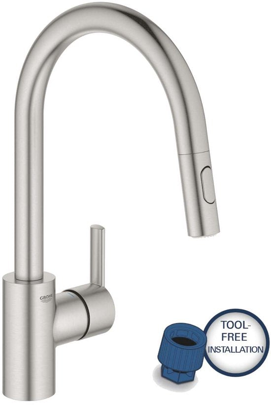 GROHE QuickFix Feel keukenkraan — zo goed als nieuw