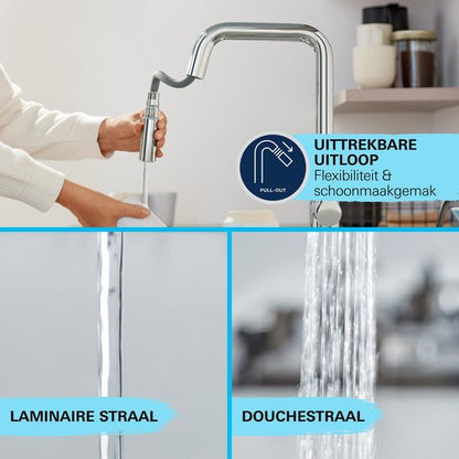 GROHE QuickFix Start Keukenkraan — zo goed als nieuw