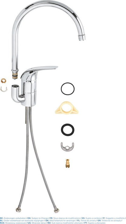 GROHE Euro Keukenkraan Draaibaar uitloop — gebruikt