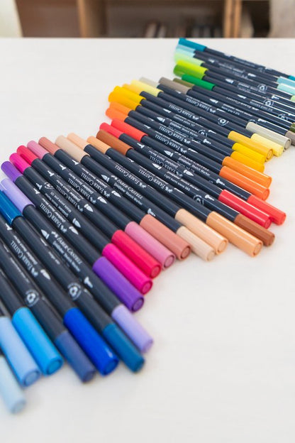 Faber-Castell Goldfaber sketchmarker set school — gebruikt