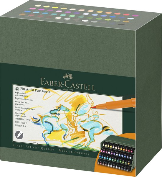 Faber Castell Pitt Artist Pen Brushpen — zo goed als nieuw