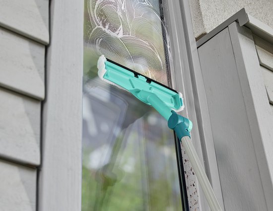 Leifheit raamwisser 4in1 met telescoopsteel