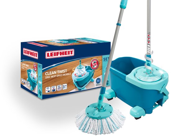 Leifheit Clean Twist Disc Mop Ergo — zo goed als nieuw