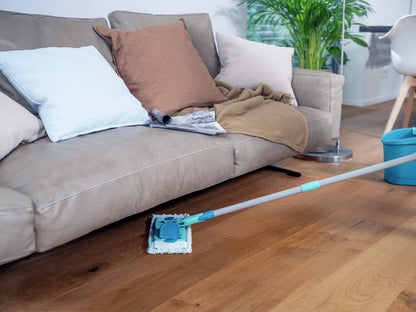 Leifheit Power Clean vloerwisser M compl — zo goed als nieuw