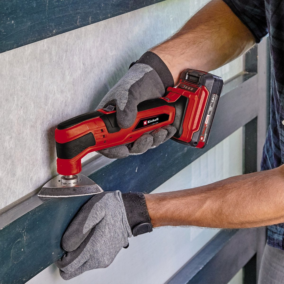Einhell Accu Multitool TC-MG18 Li Solo — zo goed als nieuw