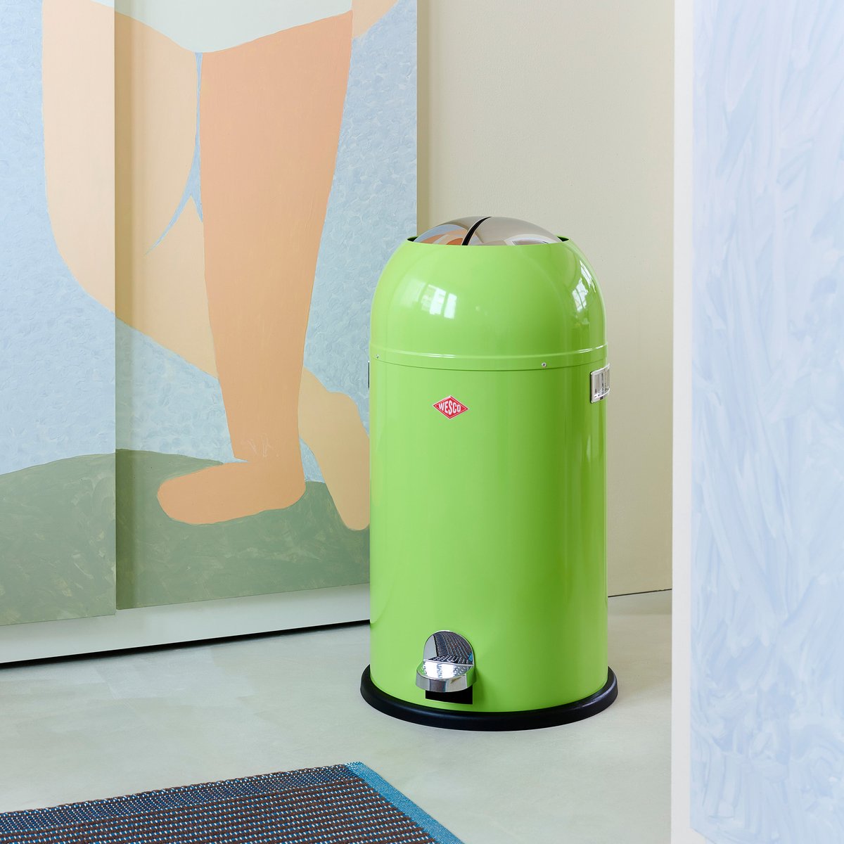 WESCO Kickmaster Prullenbak 33 Liter — nieuw