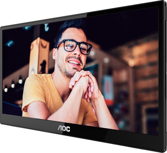 AOC T2 16T3EA Full HD Monitor — zo goed als nieuw