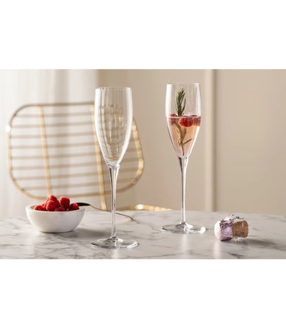 Leonardo Poesia champagneglas rosé set/6 — nieuw
