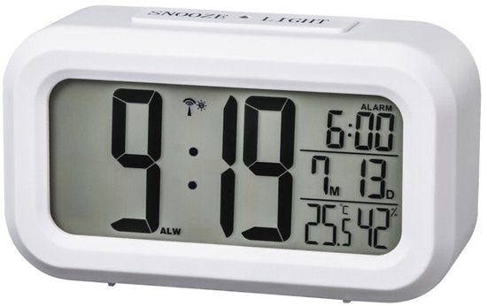Hama Radiogestuurde wekker "RC 660", wit — Zeer goed