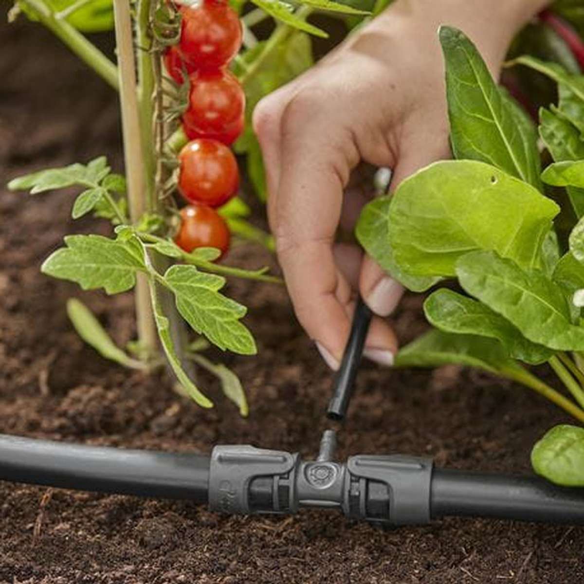 GARDENA 13204-20 Micro-Drip T-stuk — zo goed als nieuw