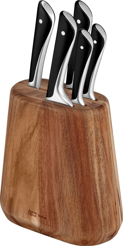 Jamie Oliver by Tefal Messenset 5-delig — gebruikt