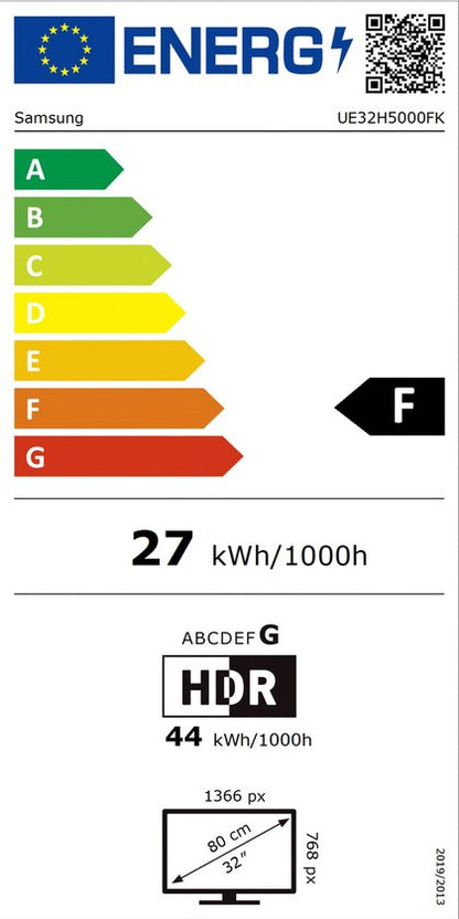 Samsung UE32H5000F - 32 inch - LED TV — nieuw