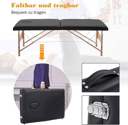 HOMCOM Massageliege Mobiler Massagetisch — Zeer goed