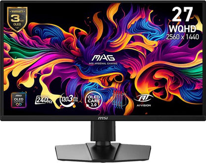 MSI MAG272QP QD-OLED X24 - Monitor — nieuw