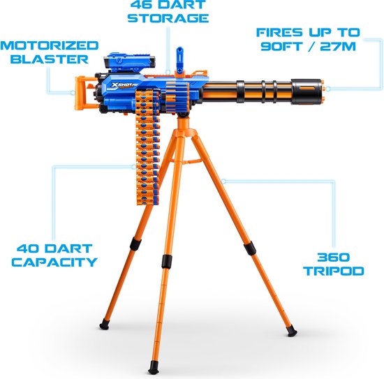 XSHOT Insanity Motorized Rage Fire - spe — zo goed als nieuw
