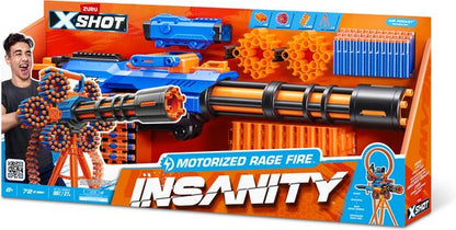 XSHOT Insanity Motorized Rage Fire - spe — zo goed als nieuw