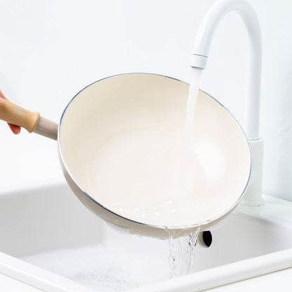 GreenChef Nordics keramische inductie wokpan 28cm/3.7L Crème — Zeer goed