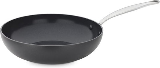 GreenPan Barcelona Wokpan 28cm met deksel 3.7L Zwart — Zeer goed