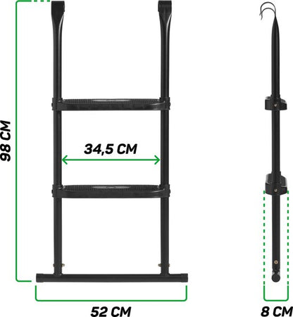 Salta Trampoline Ladder L - 98 cm - 2 treden — nieuw