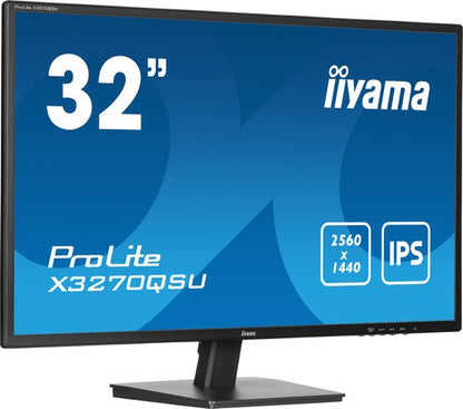 iiyama ProLite X3270QSU-B1 32 inch Monit — zo goed als nieuw