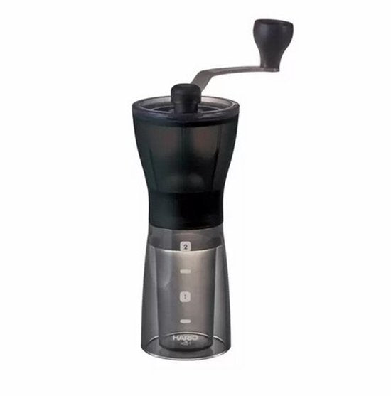 Hario Mini Slim Plus Koffiemolen — zo goed als nieuw