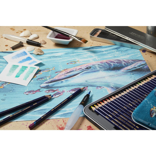 Derwent Inktense Kleurpotloden 24 stuks — Zeer goed