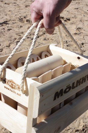 Tactic Mölkky Werpspel houten kist — gebruikt