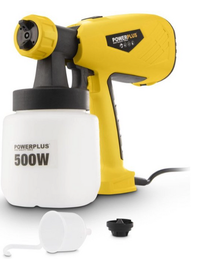 Powerplus Elektrisch Verfpistool POWX354 — zo goed als nieuw