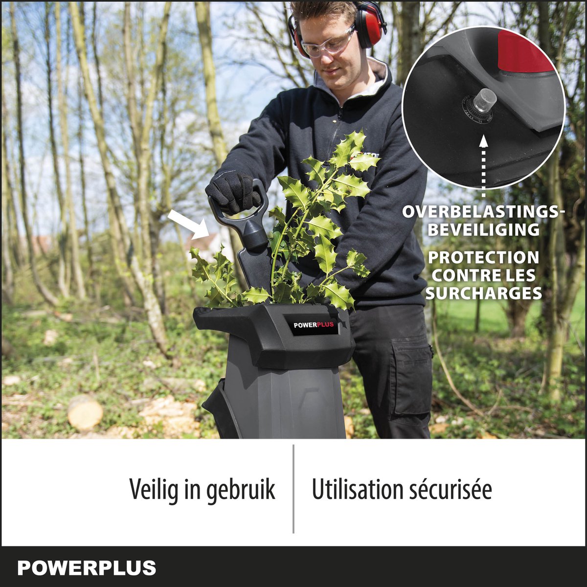 Powerplus POWEG5011 Hakselaar — gebruikt