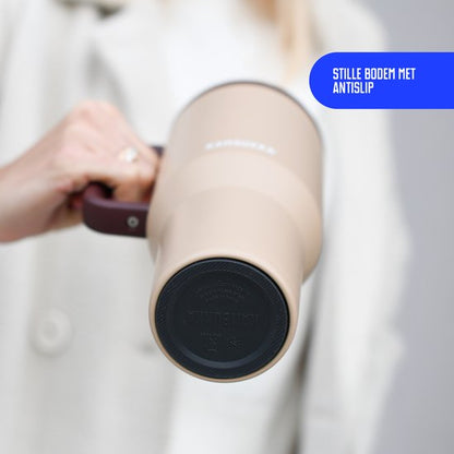Kambukka Rio Tumbler 950ml Almond Dream met telescopisch rietje — Zeer goed